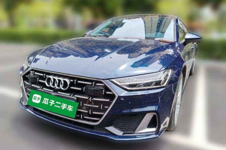 Used Audi A7L 2024 45TFSI S-line Dream-Building Edition Flow Crystal Package Guazi used car, China used car export, Used car for sale, Used cars, Cheapest cars for sale