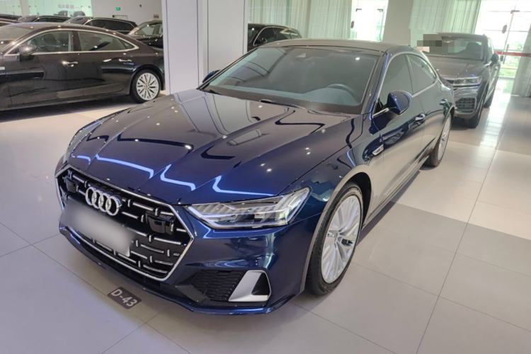 Used Audi A7L 2024 45TFSI S-line Dream-Building Edition Flow Crystal Package Guazi used car, China used car export, Used car for sale, Used cars, Cheapest cars for sale