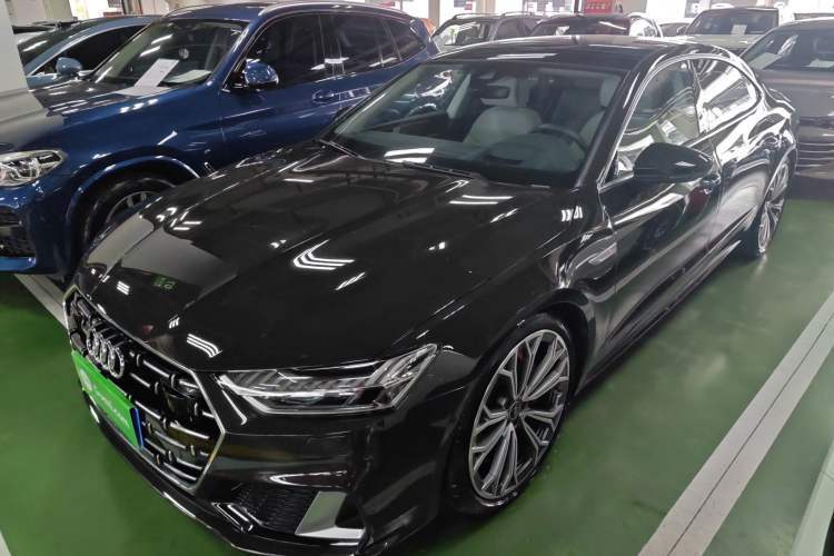 Used Audi A7L 2024 55TFSI quattro S-line Boundary Edition Flow Crystal Package Guazi used car, China used car export, Used car for sale, Used Audi cars, Cheapest cars for sale