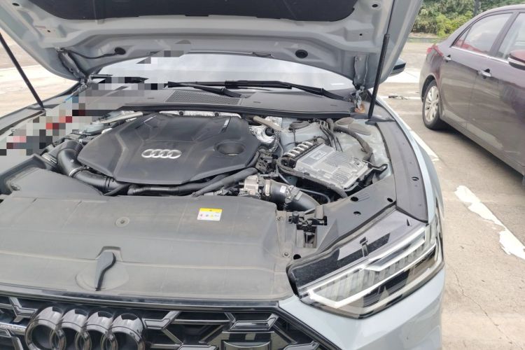 Used Audi A7L 2024 55 TFSI quattro RS Performance Edition Engine Bay Left