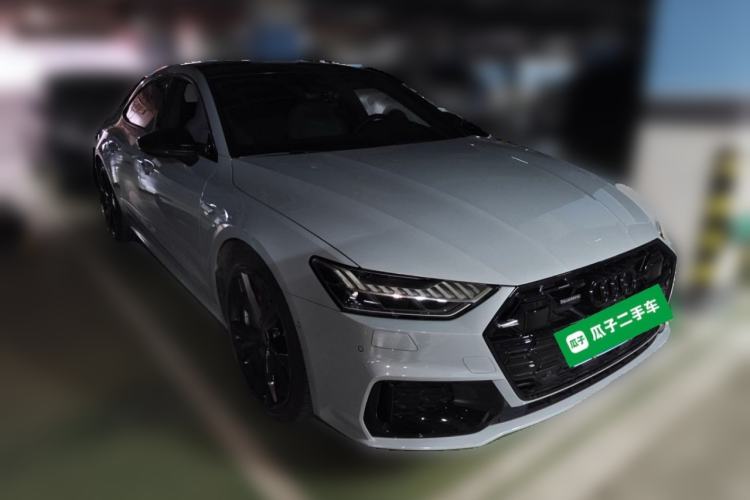 Used Audi A7L 2024 45 TFSI quattro RS Performance Edition Front Right 45 Deg