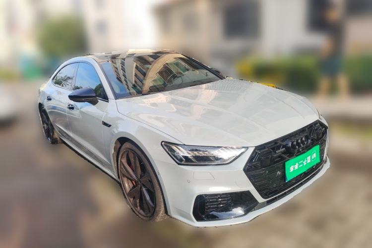 Used Audi A7L 2024 45 TFSI quattro RS Performance Edition Front Right 45 Deg
