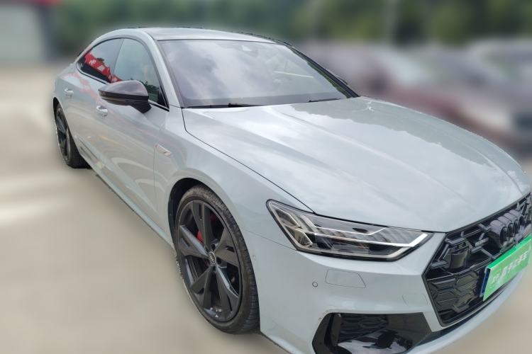 Used Audi A7L 2024 55 TFSI quattro RS Performance Edition Front Right 45 Deg