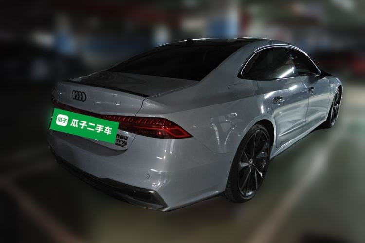 Used Audi A7L 2024 45 TFSI quattro RS Performance Edition Rear Right 45 Deg