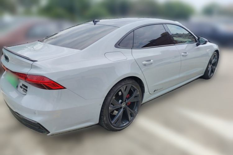 Used Audi A7L 2024 55 TFSI quattro RS Performance Edition Rear Right 45 Deg