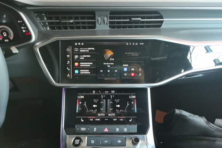 Used Audi A7L 2024 45 TFSI quattro RS Performance Edition Audio And AC Panel