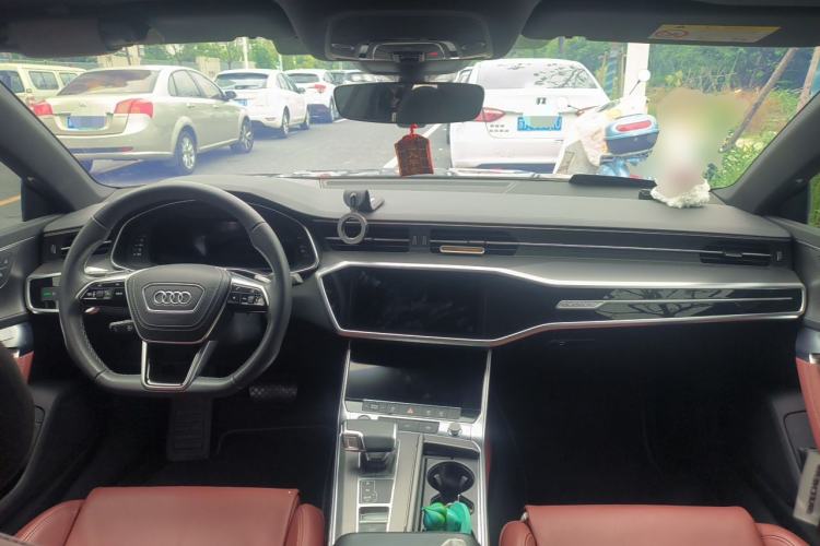 Used Audi A7L 2024 45 TFSI quattro Black Warrior Edition Center Console