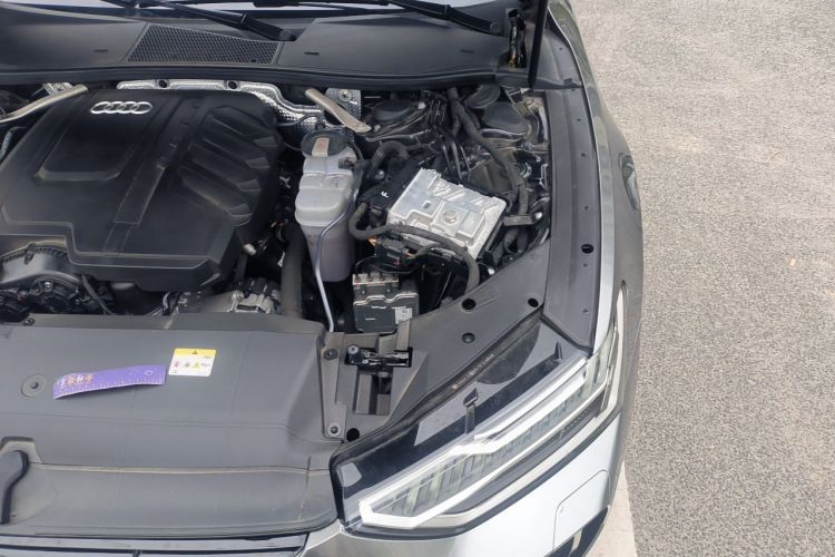 Used Audi A7L 2024 45 TFSI quattro Black Warrior Edition Engine Bay Left