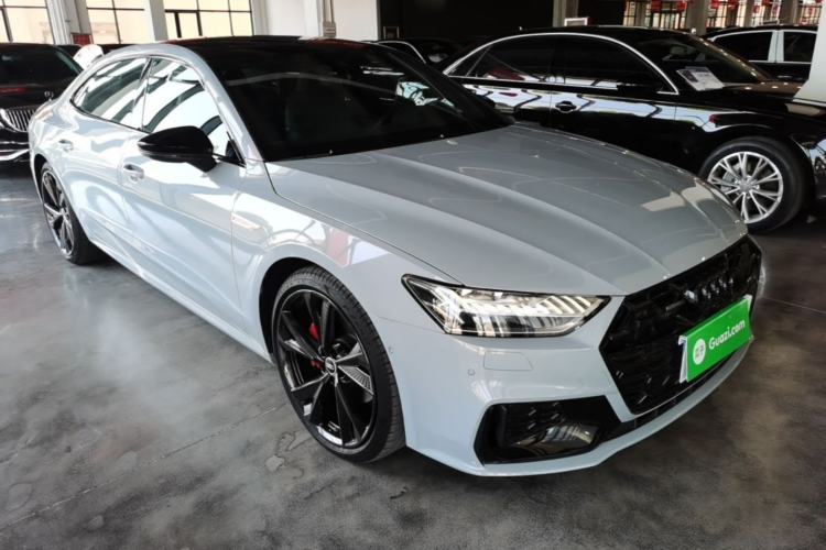Used Audi A7L 2024 45 TFSI quattro RS Performance Edition Front Right 45 Deg