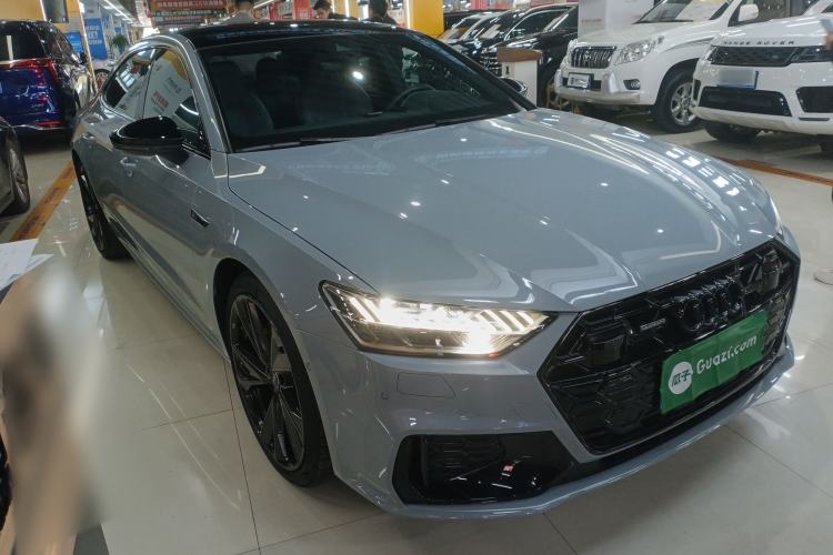 Used Audi A7L 2024 45 TFSI quattro RS Performance Edition Front Right 45 Deg