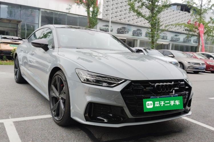 Used Audi A7L 2024 45 TFSI quattro RS Performance Edition Front Right 45 Deg