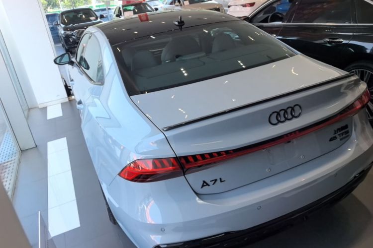 Used Audi A7L 2024 45 TFSI quattro RS Performance Edition Rear Left 45 Deg