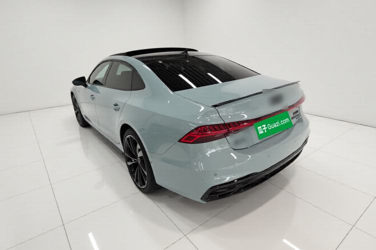 Used Audi A7L 2024 55 TFSI quattro Flagship Model Rear Left 45 Deg