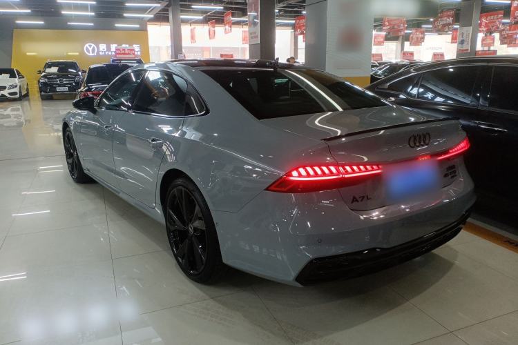 Used Audi A7L 2024 45 TFSI quattro RS Performance Edition Rear Left 45 Deg