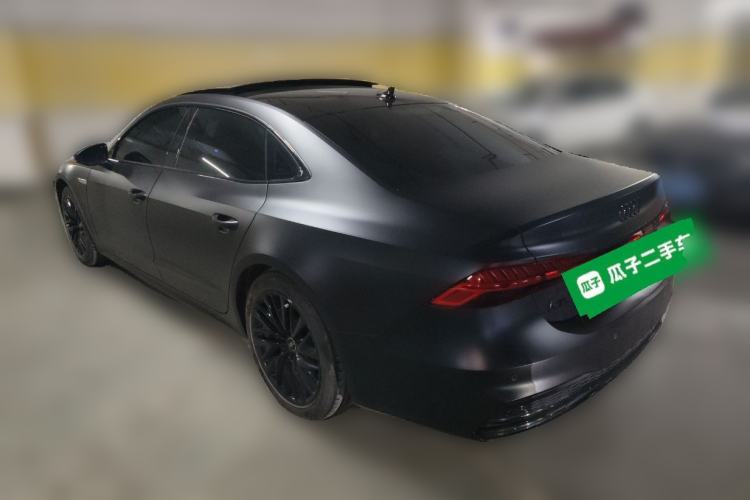 Used Audi A7L 2024 45TFSI S-line Dream-Building Edition Flow Crystal Package Rear Left 45 Deg