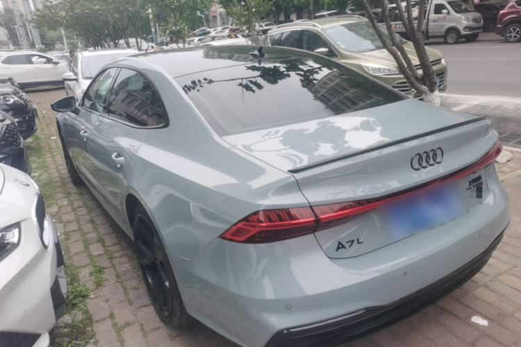 Used Audi A7L 2024 45 TFSI quattro Luxury Edition Rear Left 45 Deg