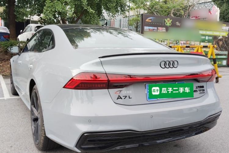 Used Audi A7L 2024 45 TFSI quattro RS Performance Edition Rear Left 45 Deg