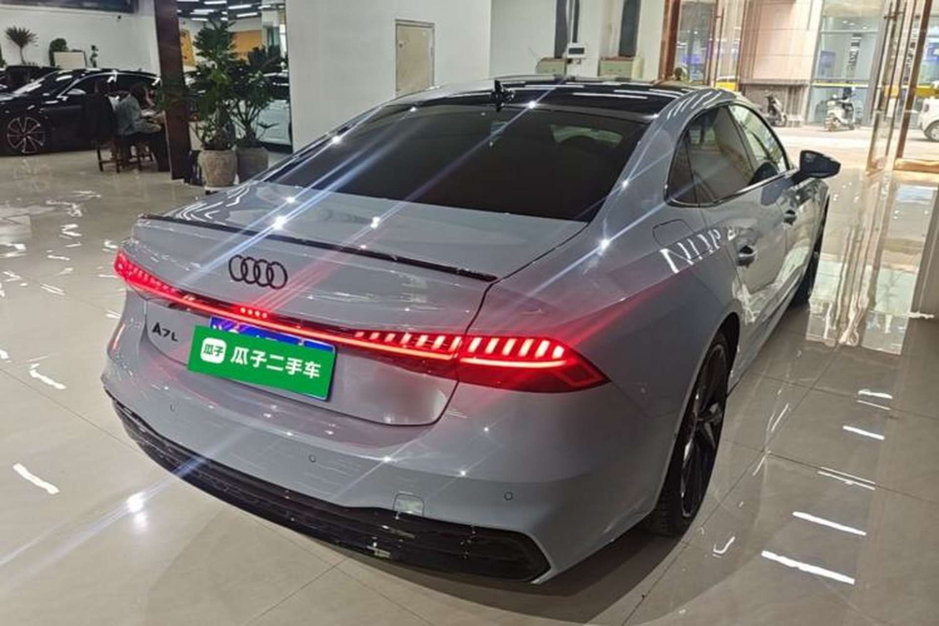 Used Audi A7L 2024 55 TFSI quattro Flagship Model Rear Right 45 Deg