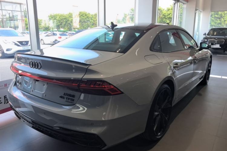 Used Audi A7L 2024 45 TFSI quattro RS Performance Edition Rear Right 45 Deg