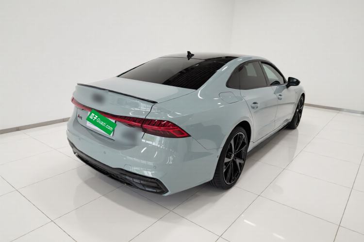 Used Audi A7L 2024 55 TFSI quattro Flagship Model Rear Right 45 Deg