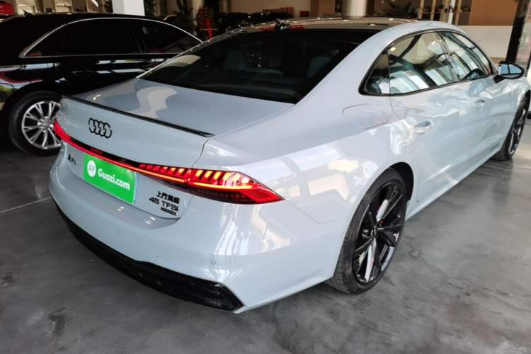 Used Audi A7L 2024 45 TFSI quattro RS Performance Edition Rear Right 45 Deg