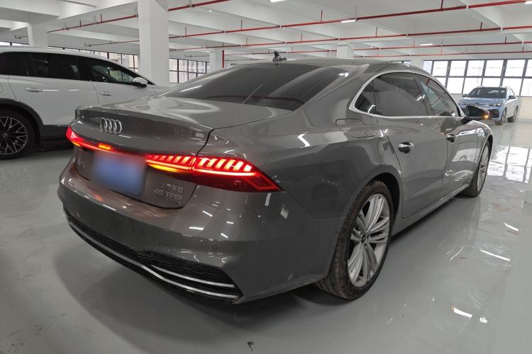 Used Audi A7L 2024 45 TFSI quattro Luxury Edition Rear Right 45 Deg