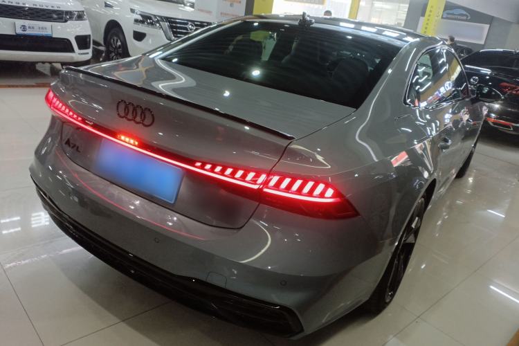 Used Audi A7L 2024 45 TFSI quattro RS Performance Edition Rear Right 45 Deg
