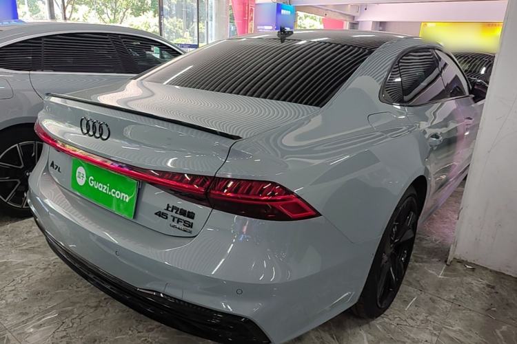 Used Audi A7L 2024 45 TFSI quattro RS Performance Edition Rear Right 45 Deg
