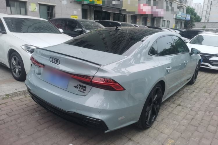 Used Audi A7L 2024 45 TFSI quattro Luxury Edition Rear Right 45 Deg