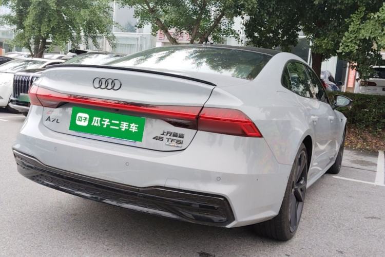 Used Audi A7L 2024 45 TFSI quattro RS Performance Edition Rear Right 45 Deg
