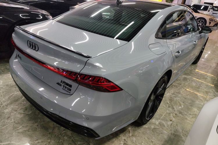 Used Audi A7L 2024 45 TFSI quattro RS Performance Edition Rear Right 45 Deg