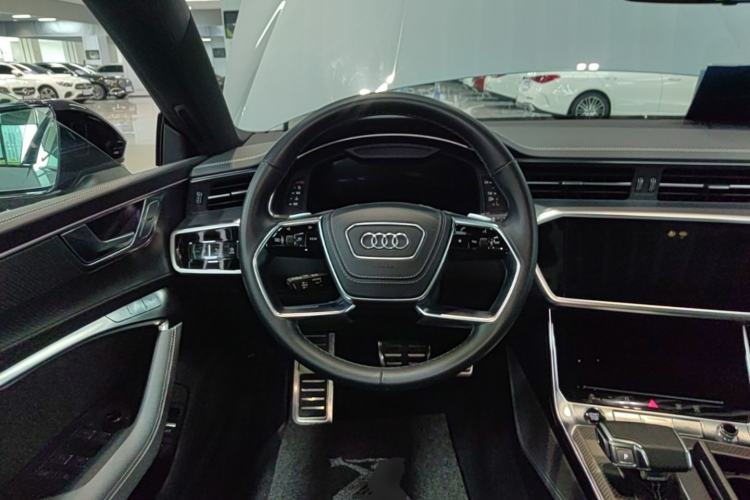 Used Audi A7L 2024 55 TFSI quattro Flagship Model Steering Wheel