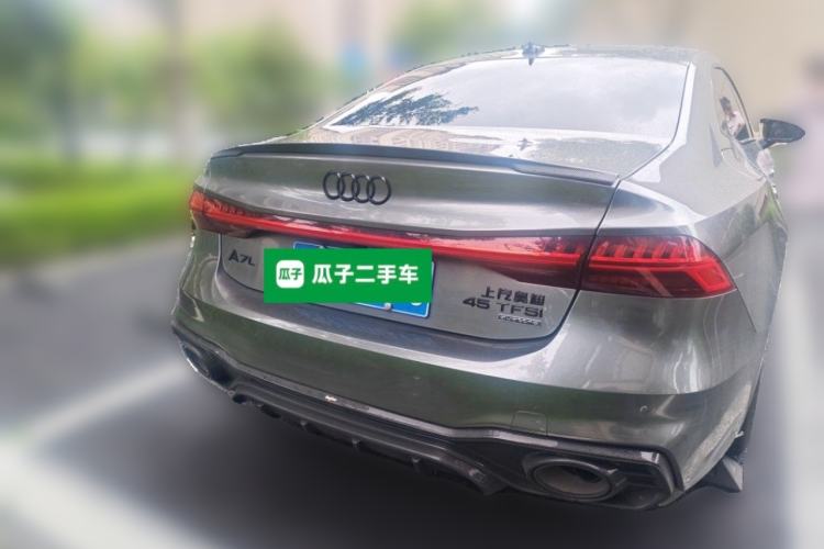 Used Audi A7L 2024 45 TFSI quattro S-line Black Warrior Edition Rear