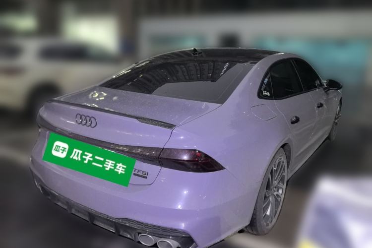 Used Audi A7L 2024 45 TFSI quattro Luxury Edition Rear Right 45 Deg