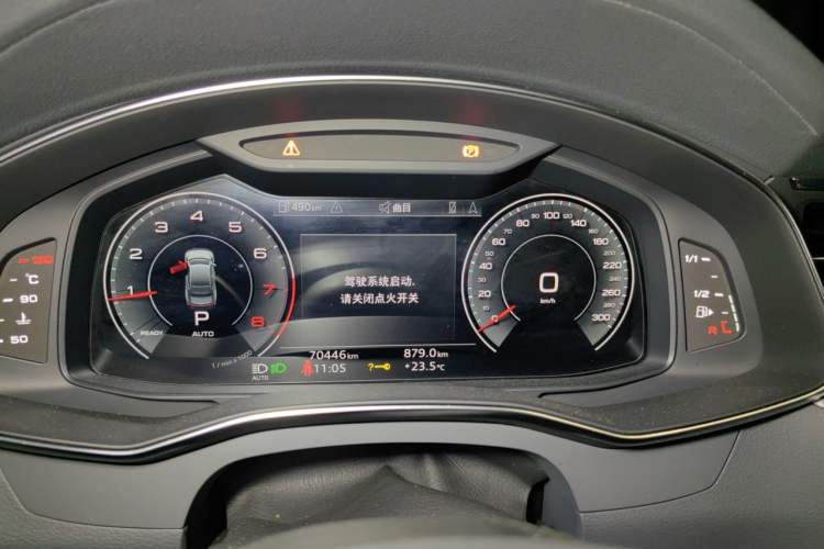 Used Audi A7L 2024 45TFSI quattro S-line Visionary Edition Flow Crystal Package Instrument Cluster