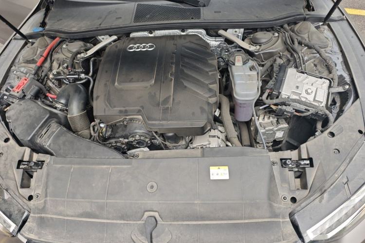 Used Audi A7L 2024 45 TFSI quattro Black Warrior Edition Engine Bay