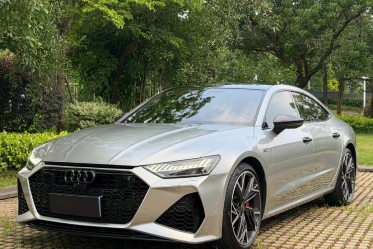 Used Audi A7L 2024 45 TFSI quattro Black Warrior Edition Exterior 2
