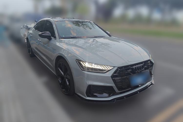 Used Audi A7L 2024 45 TFSI quattro RS Performance Edition Front Right 45 Deg