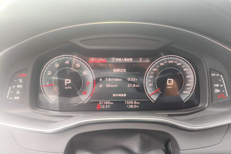 Used Audi A7L 2024 45 TFSI quattro S-line Black Warrior Edition Instrument Cluster