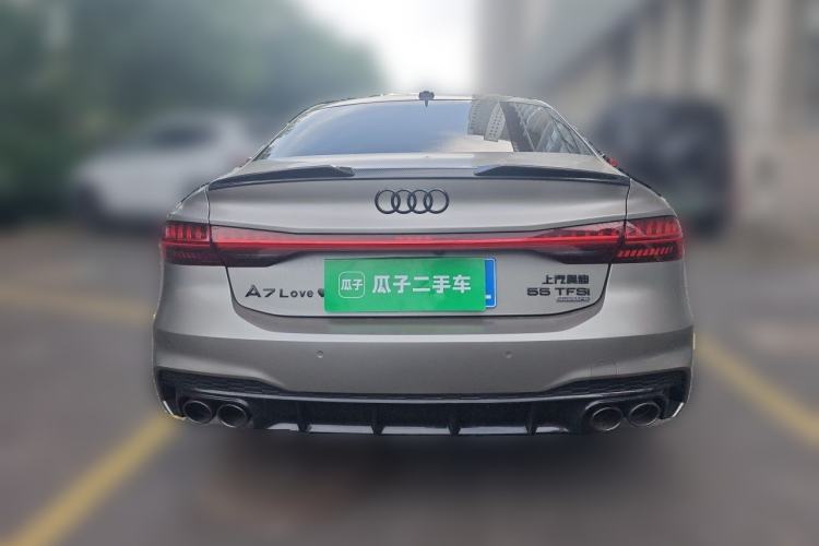 Used Audi A7L 2024 45 TFSI quattro Black Warrior Edition Rear