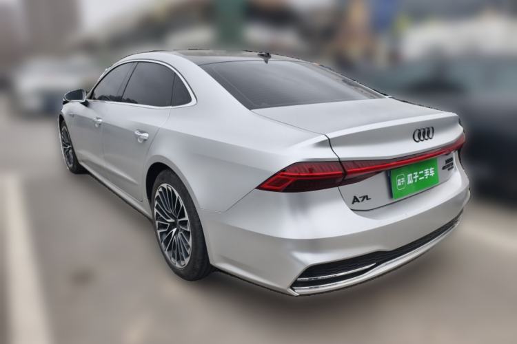 Used Audi A7L 2024 45 TFSI Luxury Edition Rear Left 45 Deg