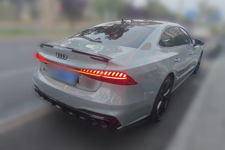 Used Audi A7L 2024 45 TFSI quattro RS Performance Edition Rear Right 45 Deg