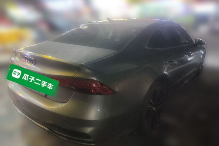 Used Audi A7L 2024 45TFSI S-line Dream-Building Edition Flow Crystal Package Rear Right 45 Deg