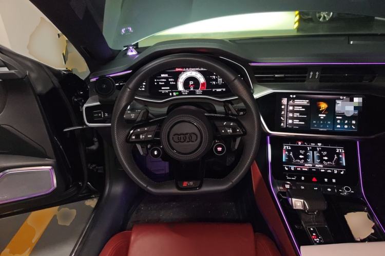 Used Audi A7L 2024 45 TFSI quattro S-line Black Warrior Edition Steering Wheel