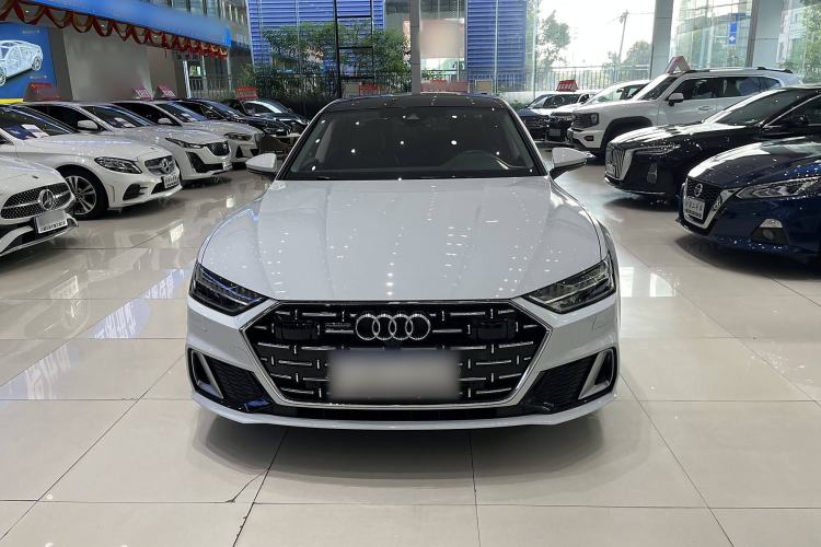 Used Audi A7L 2024 45TFSI quattro S-line Visionary Edition Flow Crystal Package Exterior 1
