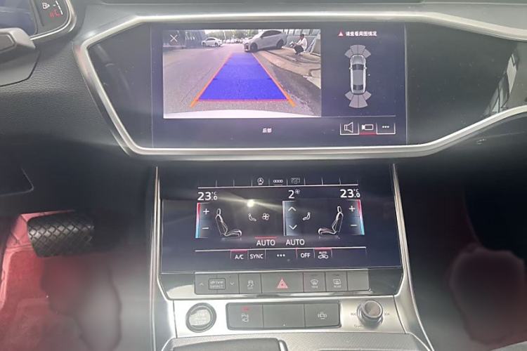 Used Audi A7L 2024 45TFSI S-line Dream-Building Edition Flow Crystal Package Gear Lever
