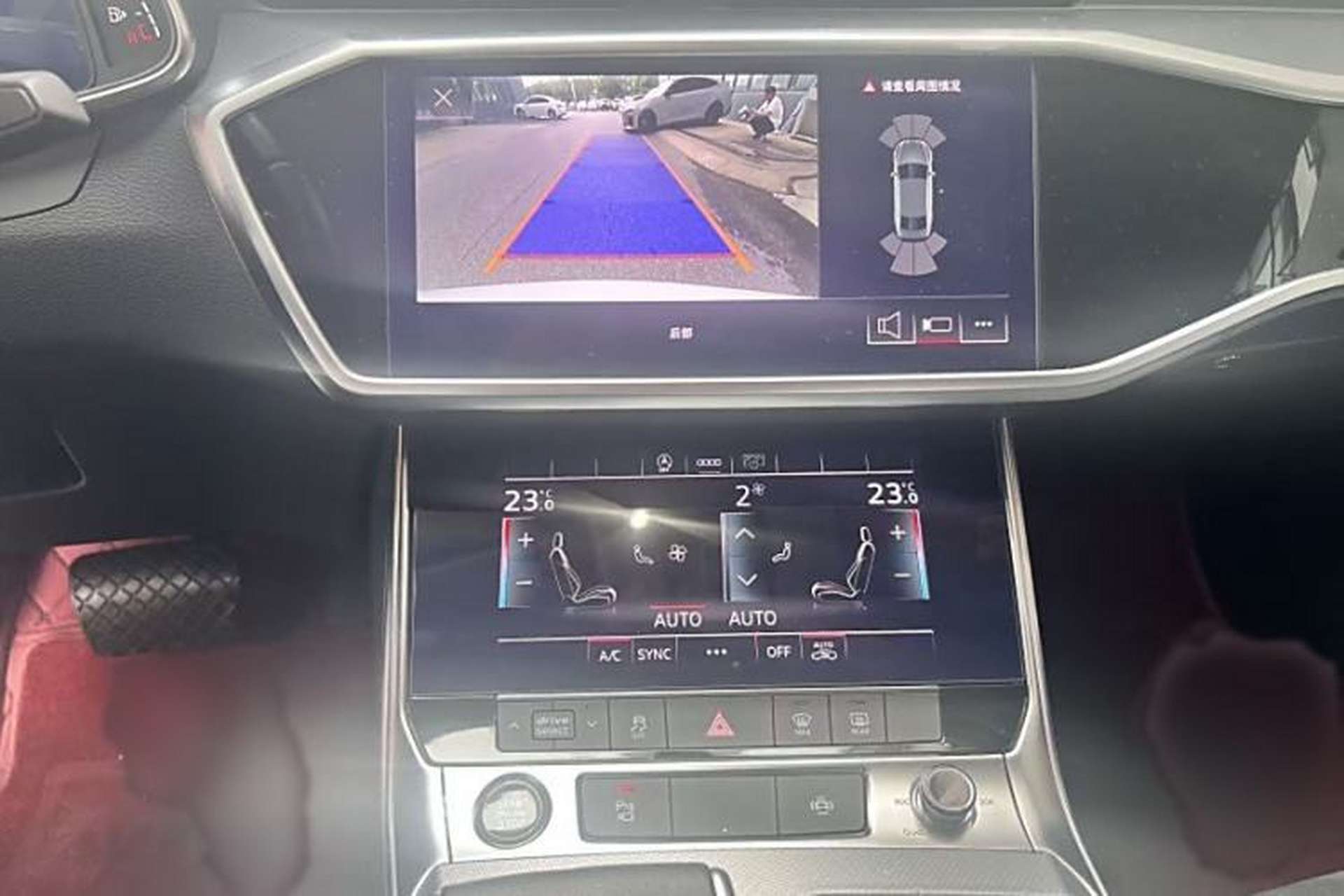 Used Audi A7L 2024 45TFSI S-line Dream-Building Edition Flow Crystal Package Interior 9