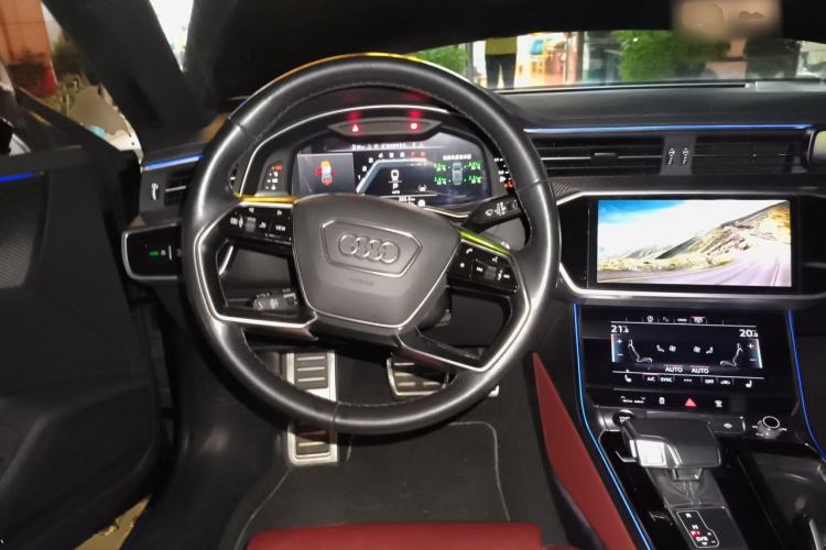 Used Audi A7L 2024 45 TFSI quattro S-line Black Warrior Edition Steering Wheel
