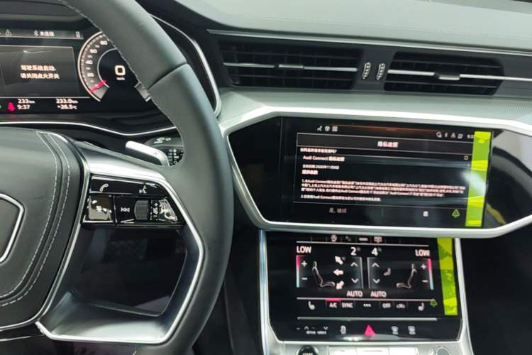 Used Audi A7L 2025 45 TFSI quattro Luxury Edition Audio And AC Panel