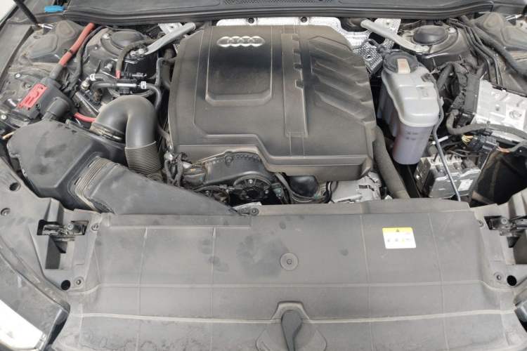 Used Audi A7L 2025 45 TFSI quattro Black Warrior Edition Engine Bay